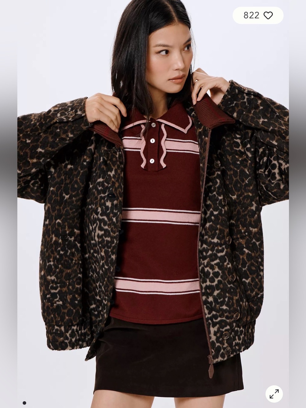 NWT Damson Madder Pixie Bomber Jacket Size 2